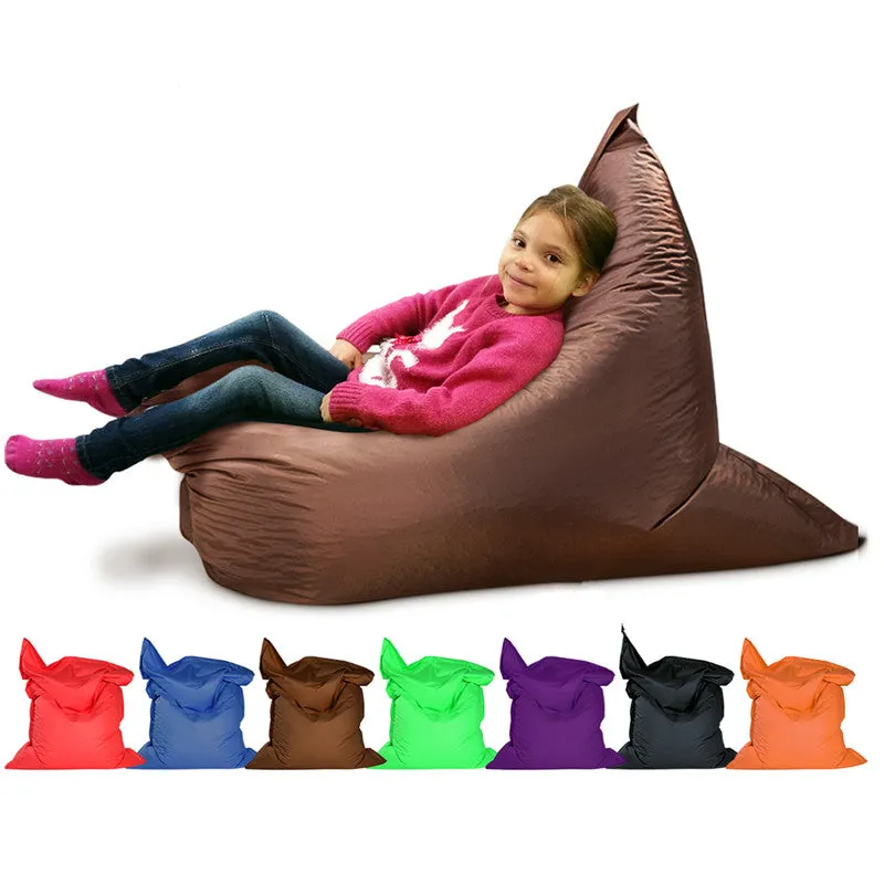 100*130CM Oxford Giant Large Kids Bean Bag Cover Indoor Outdoor Beanbag Garden Waterproof Cushion