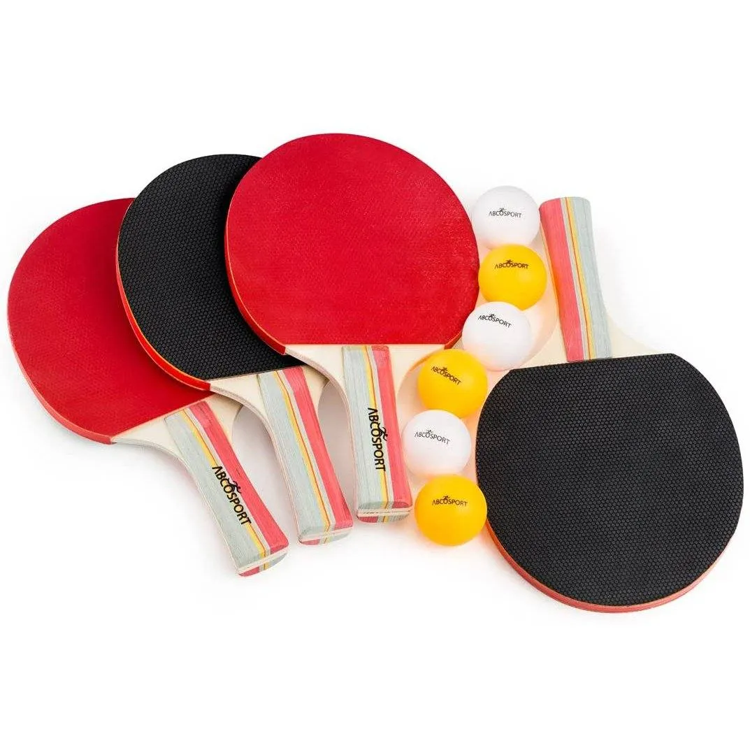 Abco Tech Ping Pong Paddle & Table Tennis Set