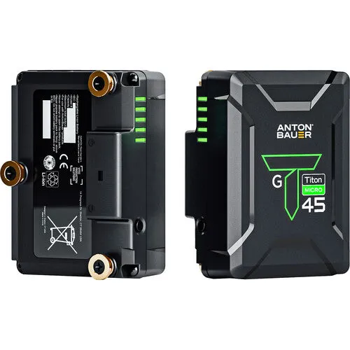 Anton Bauer Batt Titon Micro 45 Gold Mount Lithium-ion battery 14.4V 47Wh