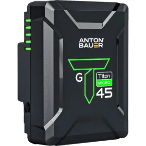 Anton Bauer Batt Titon Micro 45 Gold Mount Lithium-ion battery 14.4V 47Wh