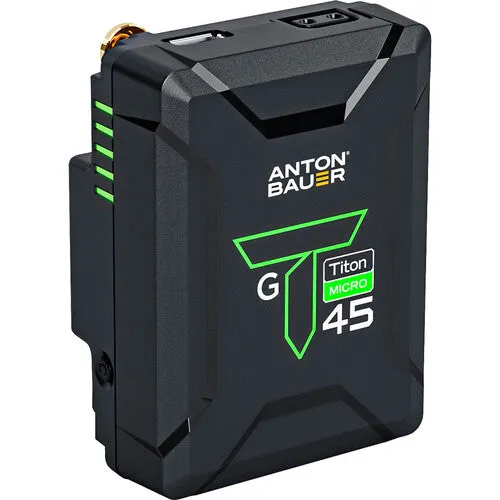 Anton Bauer Batt Titon Micro 45 Gold Mount Lithium-ion battery 14.4V 47Wh