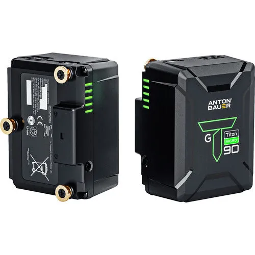 Anton Bauer Batt Titon Micro 90 Gold Mount Lithium-ion battery 14.4V 94Wh