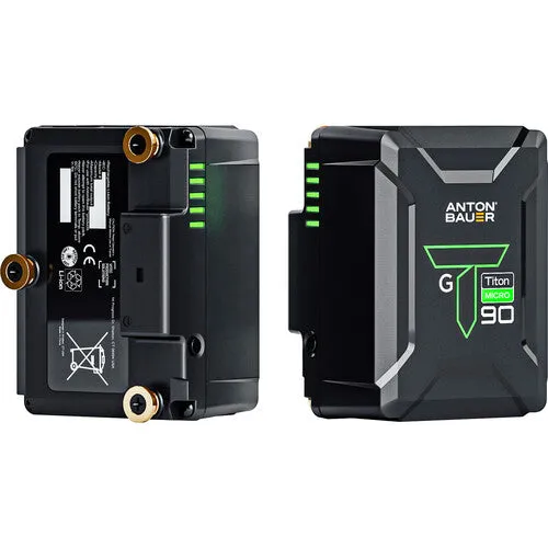 Anton Bauer Batt Titon Micro 90 Gold Mount Lithium-ion battery 14.4V 94Wh