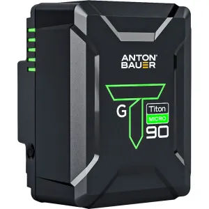 Anton Bauer Batt Titon Micro 90 Gold Mount Lithium-ion battery 14.4V 94Wh