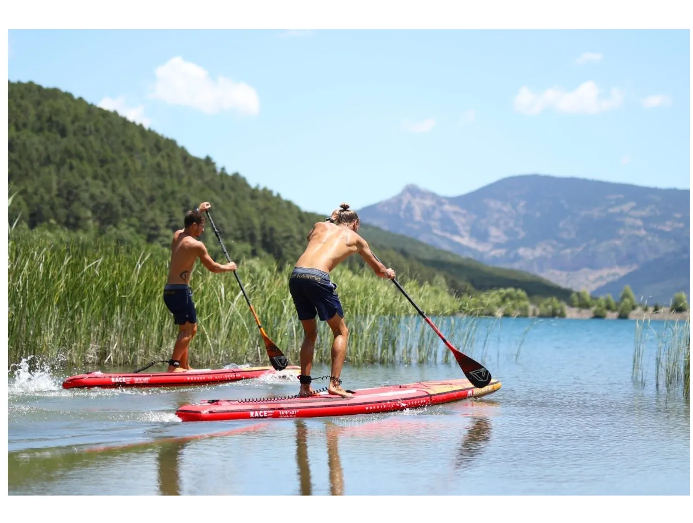 Aqua Marina Race 14' 0" Race iSUP w/ Coil Leash - 2024 Model - In Stock