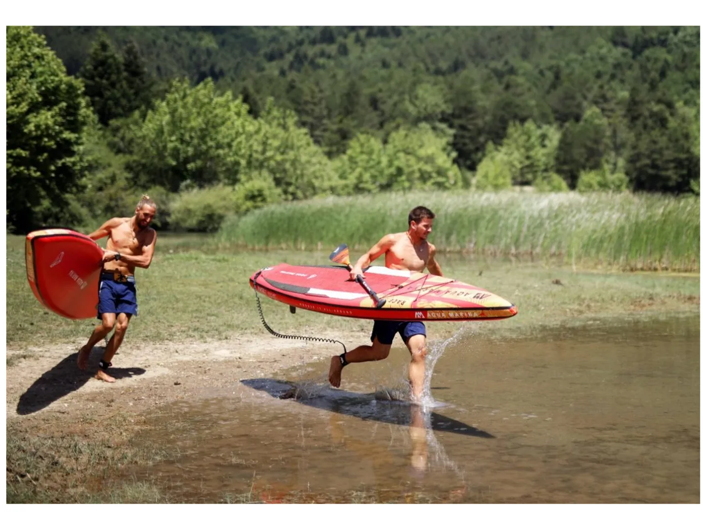 Aqua Marina Race 14' 0" Race iSUP w/ Coil Leash - 2024 Model - In Stock