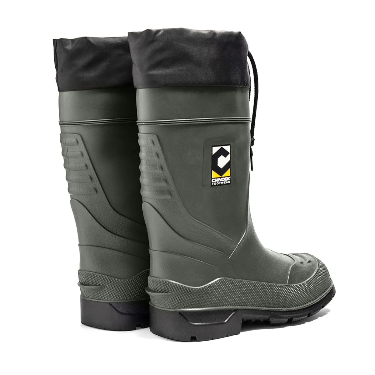 Badaxe Waterproof Rubber Boot – Green