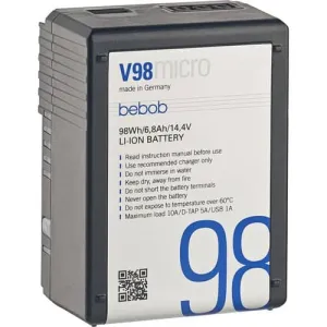 bebob V98MICRO V-Mount Battery