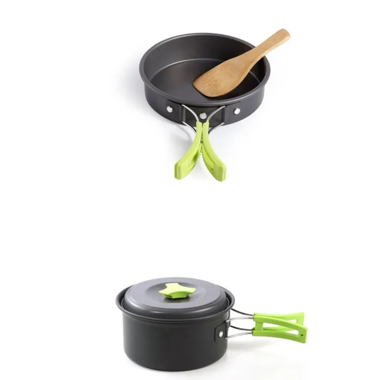 Camping cookware Outdoor cookware set(Orange)
