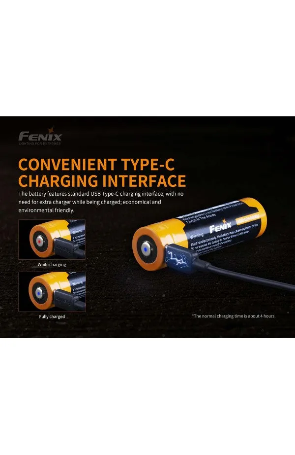 Fenix Rechargeable 5000mAh 21700 Battery