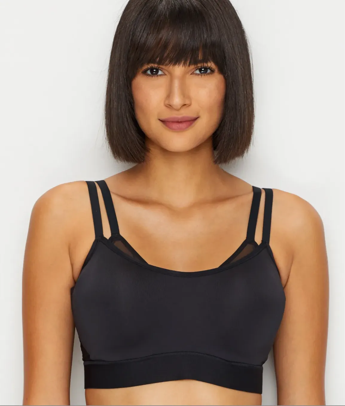GRAVITY SPORTS BRA IN BLACK