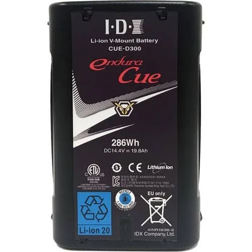 IDX 286Wh Li-ion V-Mount Battery