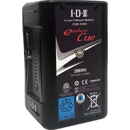IDX 286Wh Li-ion V-Mount Battery