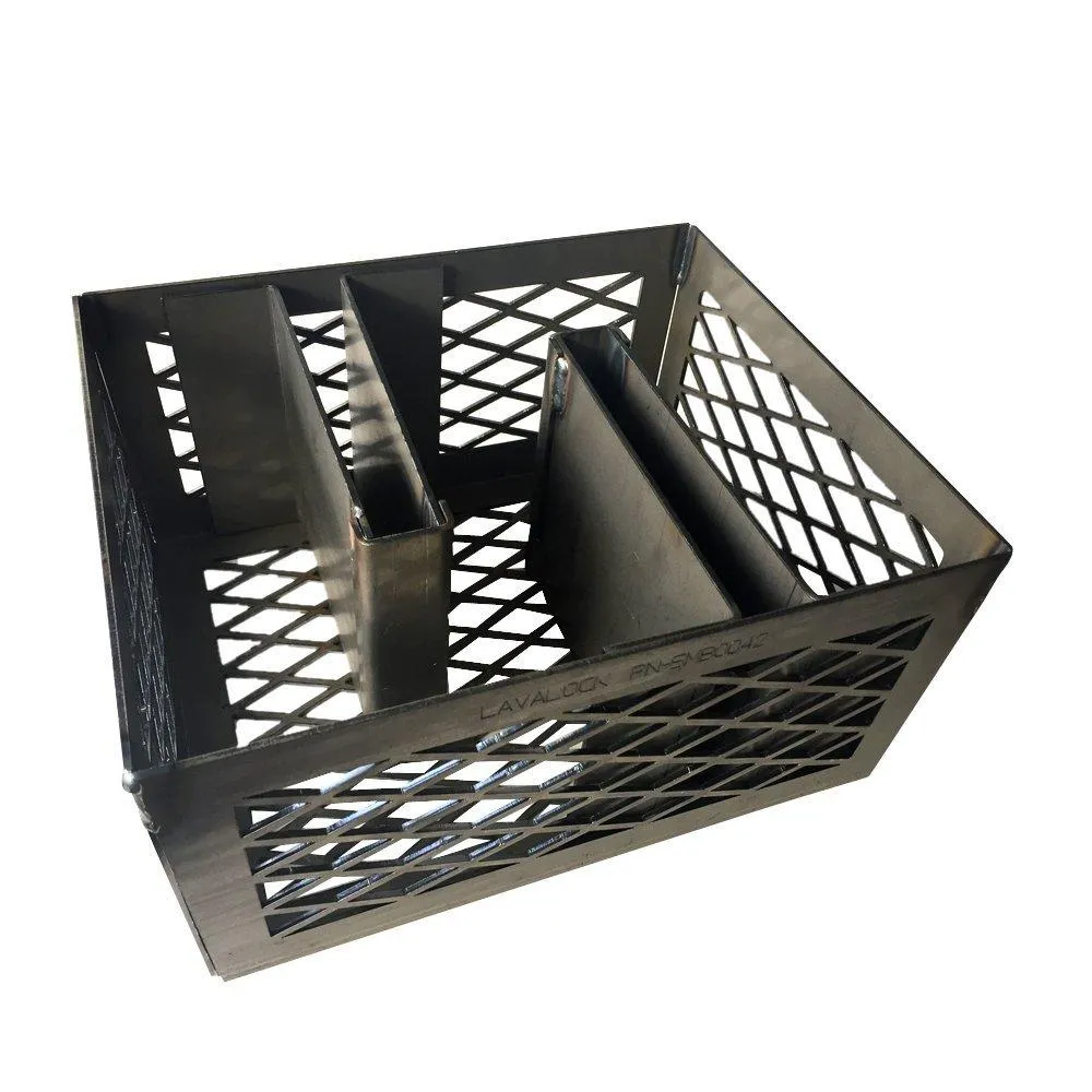 LavaLock Minion Method Charcoal Basket w/ 2 Maze Bars 12 x 10 x 6