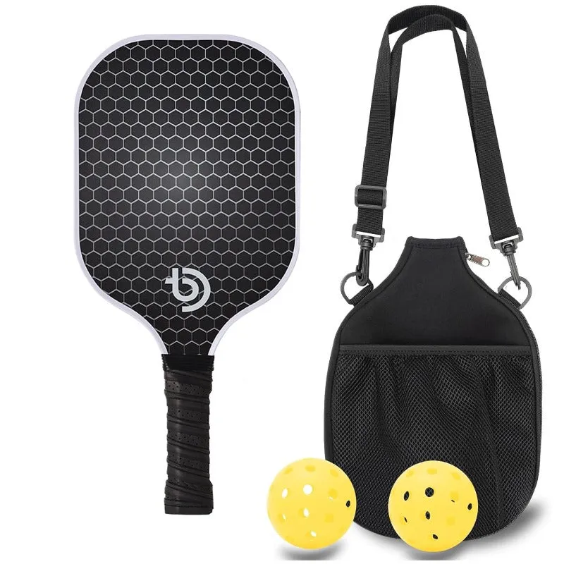 Lightweight Fiberglass Pickleball Paddles Set of 1 Pickleball Racket with 2 Pickleballs
