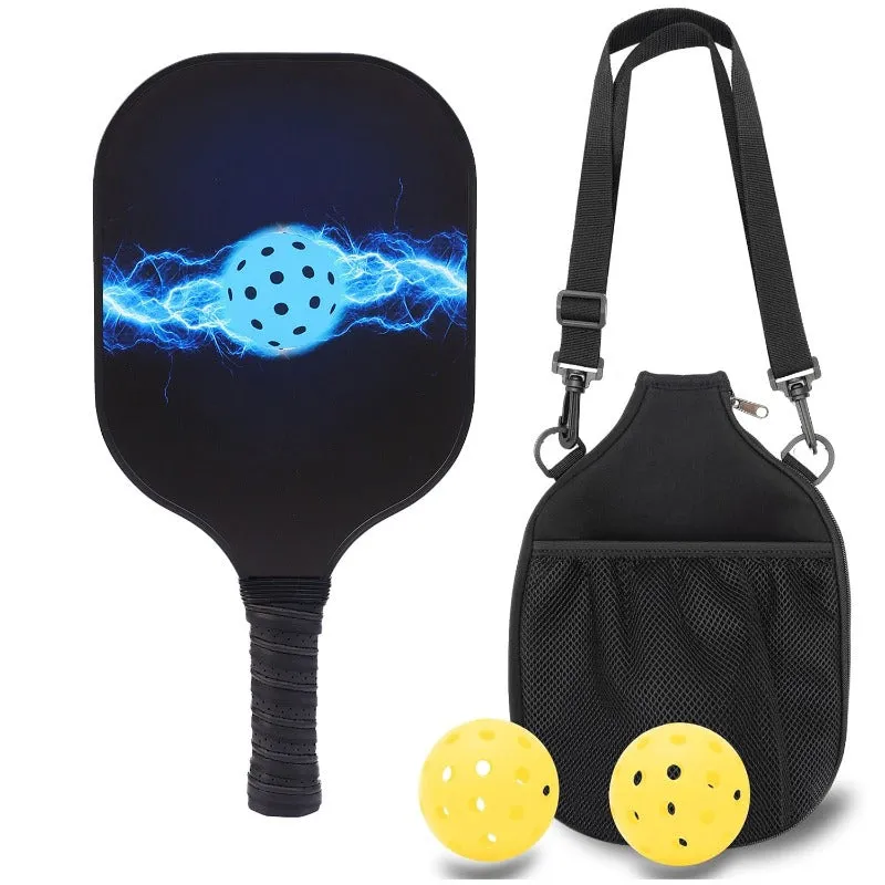Lightweight Fiberglass Pickleball Paddles Set of 1 Pickleball Racket with 2 Pickleballs