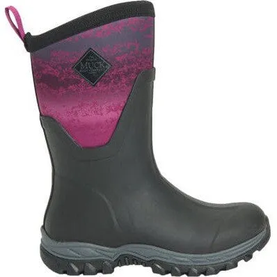 Muck Women's Arctic Sport II Waterproof Mid Work Boot - Black - AS2M004