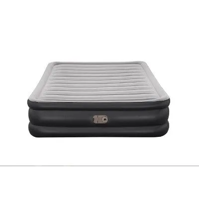 Open Box - Bestway Deluxe Double High 17" Air Mattress with Built in Pump - Queen