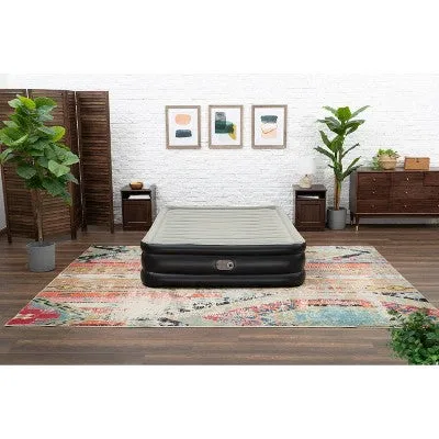 Open Box - Bestway Deluxe Double High 17" Air Mattress with Built in Pump - Queen