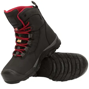 P&F Women's Safety Work Boots PF624 CSA 8" Full Grain Leather, Insulated, Waterproof, Composite Toe, Anti-Slip Outsole, Kevlar Midsole | Sizes 5-11