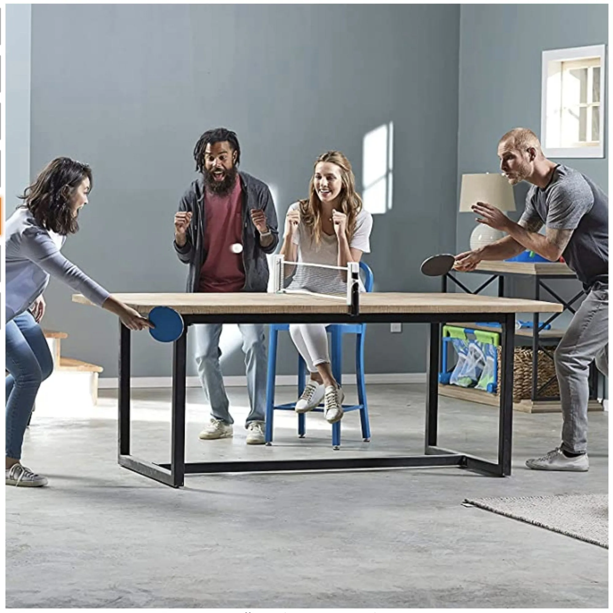 PingPongly Retractable Table Tennis Set