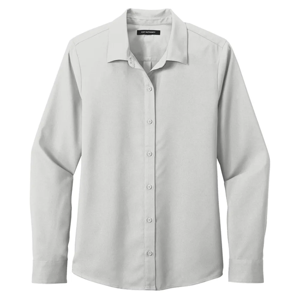 Port Authority Ladies Long Sleeve Performance Staff Shirt
