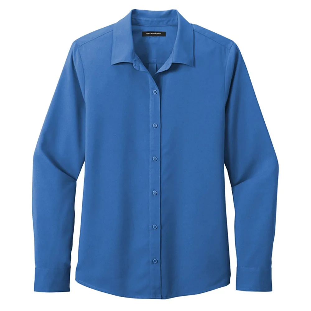 Port Authority Ladies Long Sleeve Performance Staff Shirt