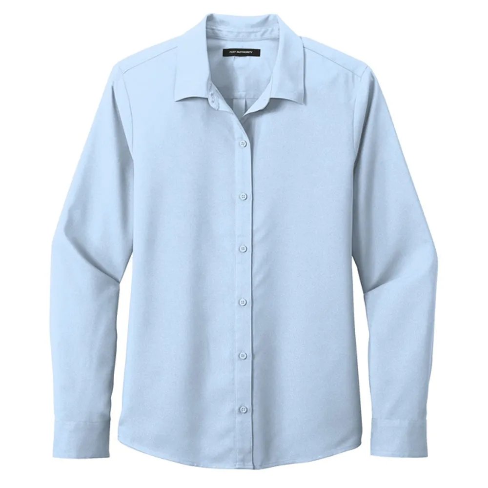 Port Authority Ladies Long Sleeve Performance Staff Shirt