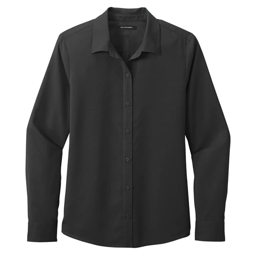 Port Authority Ladies Long Sleeve Performance Staff Shirt