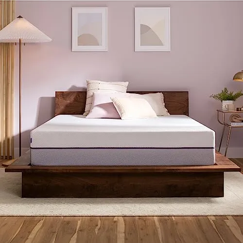 Purple Plus Queen Mattress, GelFlex Grid, Better Than Memory Foam, Premium Comfort Foam Layer, Temperature Neutral, Responsiveness, Breathability, Made in USA