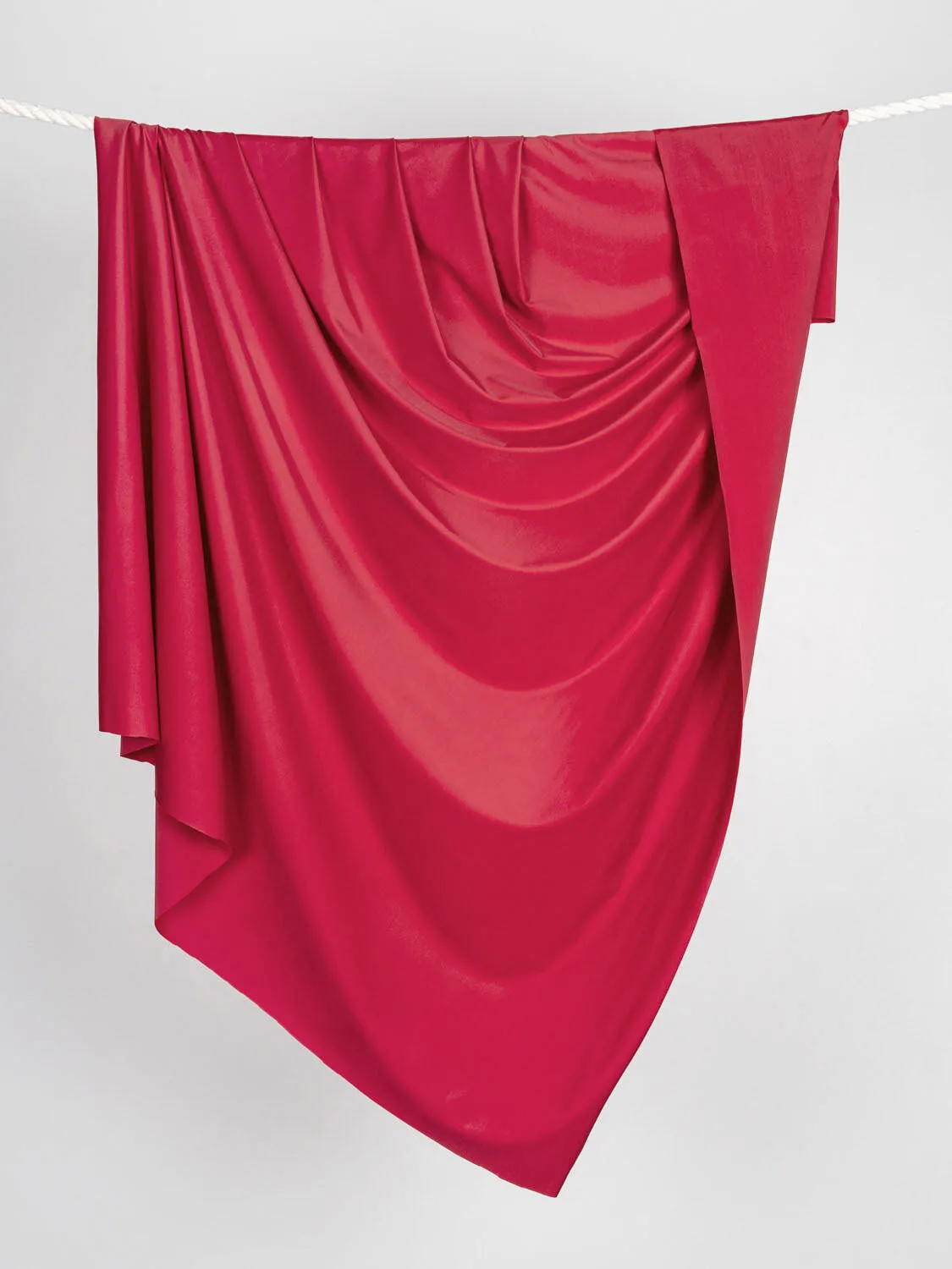 Recycled Nylon Spandex Swimwear Fabric - Baywatch Red
