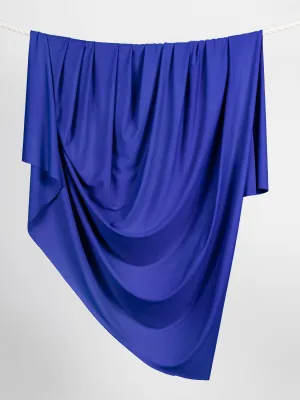 Recycled Nylon Spandex Swimwear Fabric- Ultramarine - Swatch