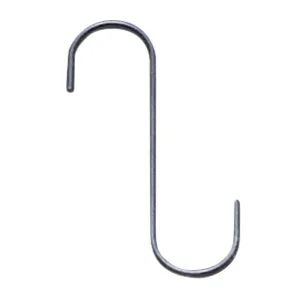 S-Hook 6 Inche(s) Length with 1 1/2 Inche(s) opening