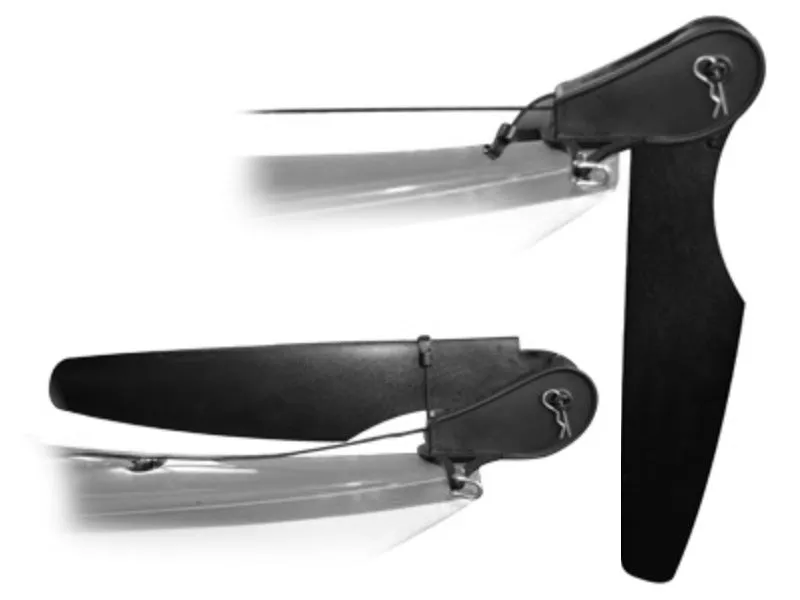 SmartTrack Hybrid Foil Rudder Housing and Blade