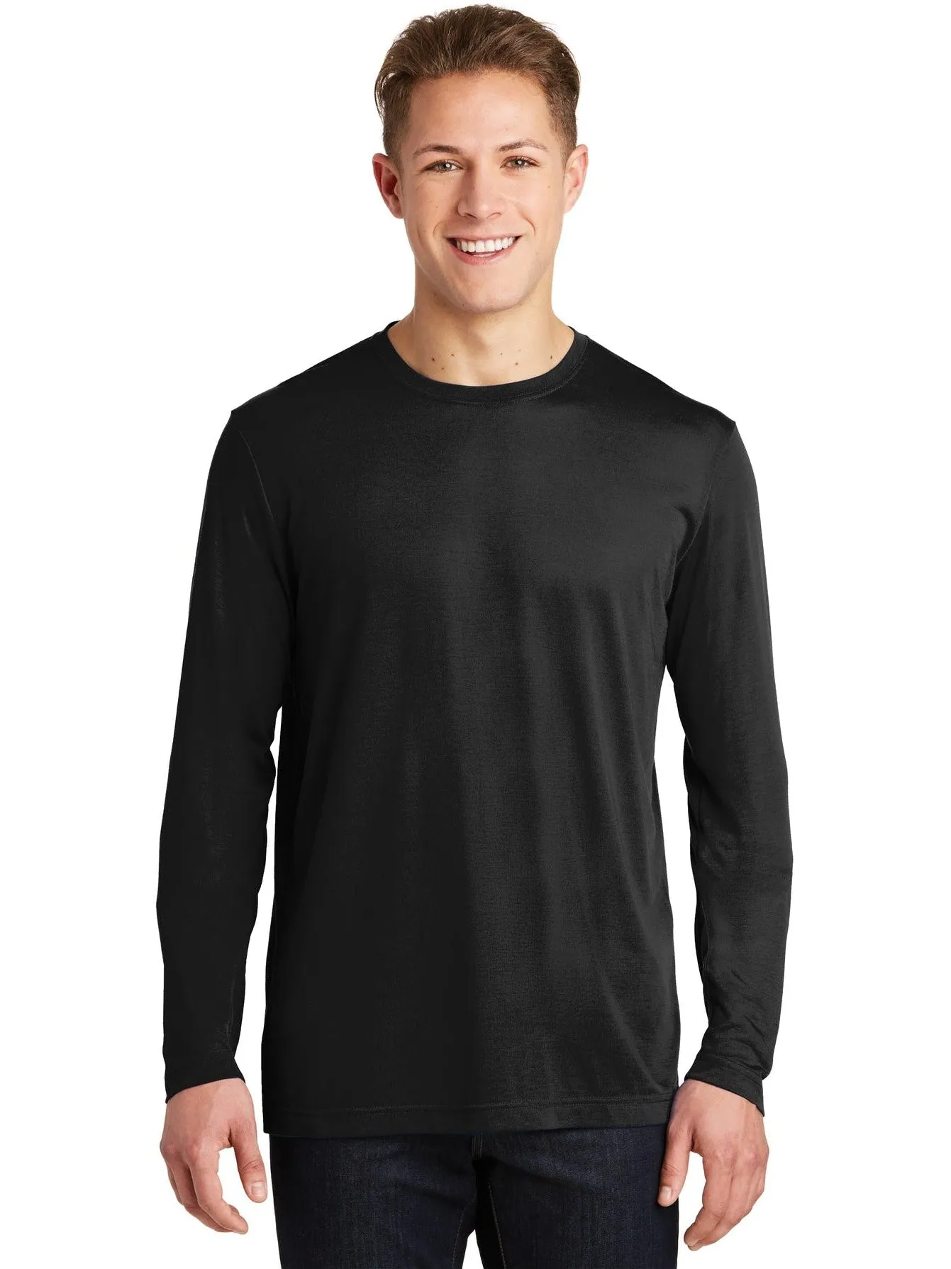 Sport-Tek Long Sleeve Posicharge Competitor Cotton Touch Tee
