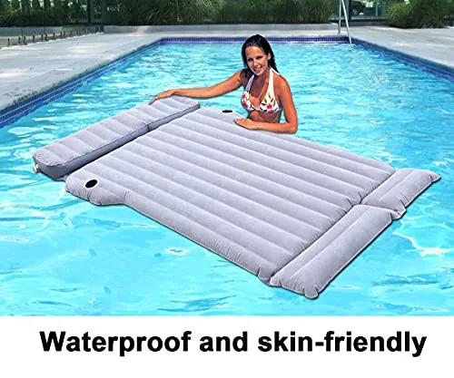 Tesla Air Mattress Camping Back Seat Car Air Bed Travel Inflatable Vehicle SUV Soft Flocking Portable for Camping Travel(with Air Pump) Model S/X/3/Y Gen 2
