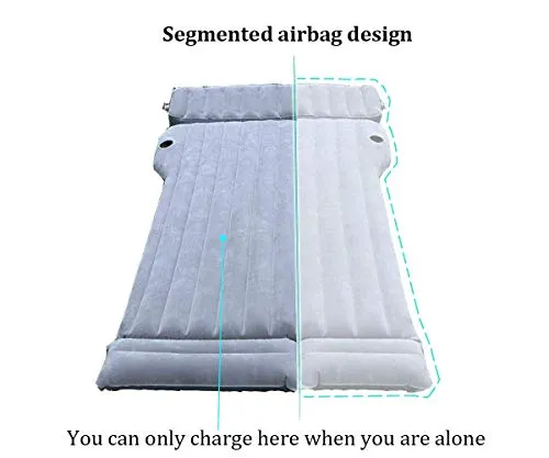 Tesla Air Mattress Camping Back Seat Car Air Bed Travel Inflatable Vehicle SUV Soft Flocking Portable for Camping Travel(with Air Pump) Model S/X/3/Y Gen 2