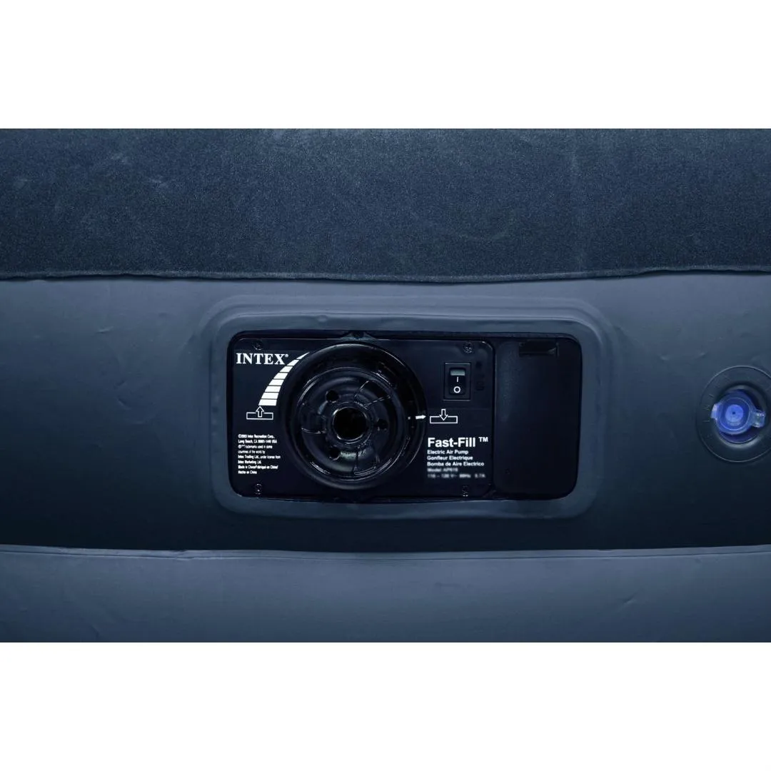Twin Pillow Rest Raised Air Mattress with Built-in Air Bed Pump